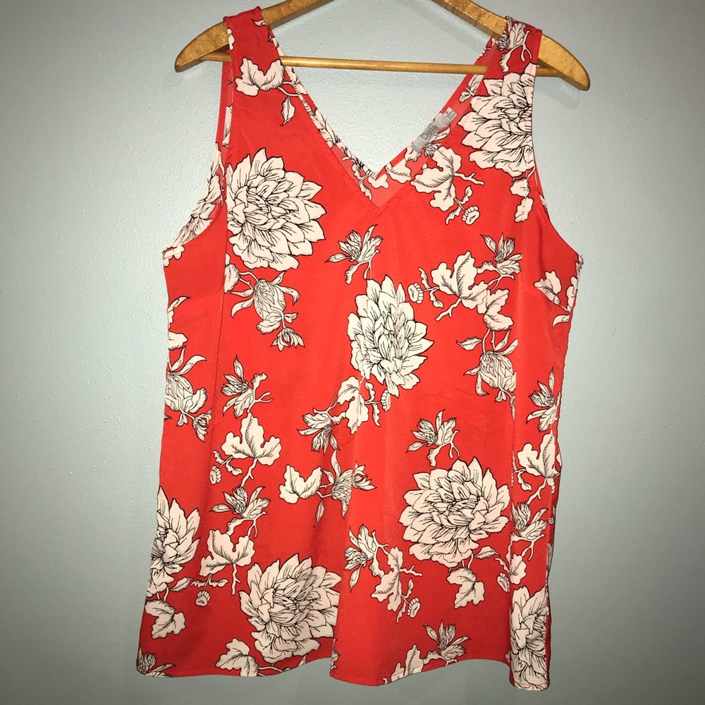 DALIA Floral Tank Size XL